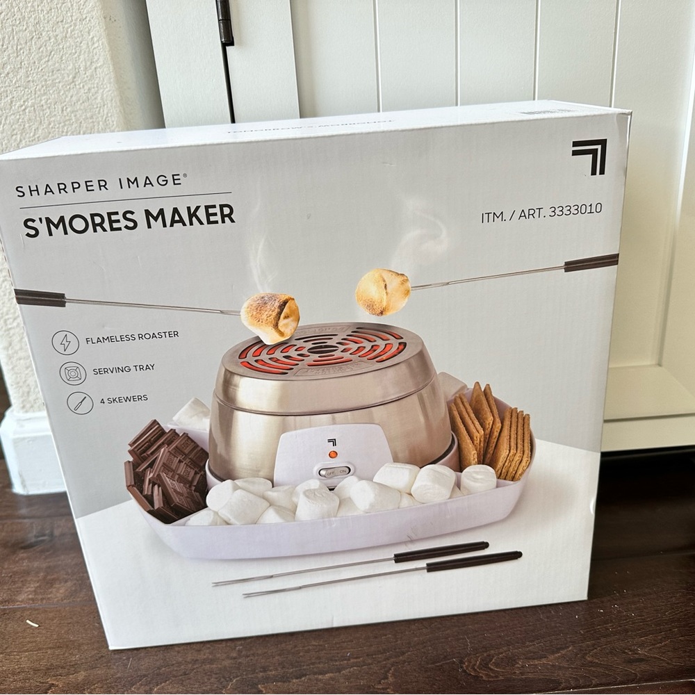 SHARPER IMAGE Electric S'mores Maker [2023 Amazon Exclusive]